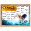 Swimming Coach Signature Plaque  – Team Autograph Gift
