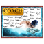 Swimming Coach Signature Plaque  – Team Autograph Gift