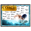 Swimming Coach Signature Plaque  – Team Autograph Gift
