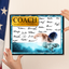 Swimming Coach Signature Plaque  – Team Autograph Gift