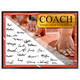 Track & Field Coach Signature Plaque  – Team Autograph Gift