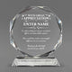Appreciation Awards - Crystal Glass Octagon Award - Personalize Online - Choose From 5 Designs