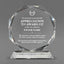 Appreciation Awards - Crystal Glass Octagon Award - Personalize Online - Choose From 5 Designs