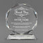 Thank You Awards - Crystal Glass Octagon Award - Personalize Online - Choose From 5 Designs