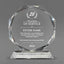 Long Service Awards - Crystal Glass Octagon Award - Personalize Online - Choose From 5 Designs