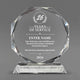 Long Service Awards - Crystal Glass Octagon Award - Personalize Online - Choose From 5 Designs
