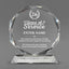 Long Service Awards - Crystal Glass Octagon Award - Personalize Online - Choose From 5 Designs
