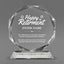 Retirement Awards - Crystal Glass Octagon Award - Personalize Online - Choose From 5 Designs