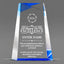 Achievement Awards - Blue Facet Wedge Awards - Personalize Online - Choose From 5 Design