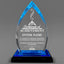Achievement Awards - Acrylic Blue Oval Award - Personalize Online - Choose From 5 Designs