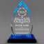 Achievement Awards - Acrylic Blue Oval Award - Personalize Online - Choose From 5 Designs