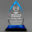 Achievement Awards - Acrylic Blue Oval Award - Personalize Online - Choose From 5 Designs