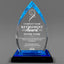Retirement Awards - Acrylic Blue Oval Award - Personalize Online - Choose From 5 Designs