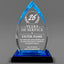 Long Service Awards -  Acrylic Blue Oval Award - Personalize Online - Choose From 5 Designs