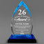 Long Service Awards -  Acrylic Blue Oval Award - Personalize Online - Choose From 5 Designs