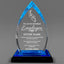 Employee Appreciation Awards - Acrylic Blue Oval Award - Personalize Online - Choose From 5 Designs
