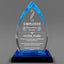 Employee Appreciation Awards - Acrylic Blue Oval Award - Personalize Online - Choose From 5 Designs