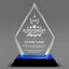 Achievement Awards - Blue Arrow Acrylic  Award - Personalize Online - Choose From 5 Designs