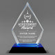 Achievement Awards - Blue Arrow Acrylic  Award - Personalize Online - Choose From 5 Designs