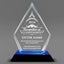 Achievement Awards - Blue Arrow Acrylic  Award - Personalize Online - Choose From 5 Designs