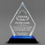 Thank You Awards - Blue Arrow Acrylic Award - Personalize Online - Choose From 5 Designs