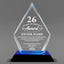 Long Service Awards - Blue Arrow Acrylic Award - Personalize Online - Choose From 5 Designs