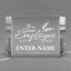 Employee Appreciation Awards - Clear Crystal Facet Block Awards - Personalize Online - Choose From 5 Designs