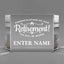 Retirement Awards - Clear Crystal Facet Block Awards - Personalize Online - Choose From 5 Designs