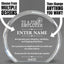 Employee Appreciation Awards - Clear Round Acrylic Awards - Personalize Online - Choose From 5 Designs