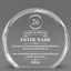 Long Service Awards - Clear Round Acrylic Awards - Personalize Online – Choose From 5 Designs