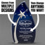 Retirement Awards - Acrylic Star Powered Awards - Personalize Online – Choose From 5 Designs