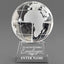Employee Appreciation Awards - Optical Crystal Globe Awards - Personalize Online – Choose From 5 Designs