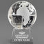 Achievement Awards - Optical Crystal Globe Awards - Personalize Online – Choose From 5 Designs