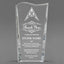Thank You Awards - Clear Crystal Facet Wave Awards - Personalize Online – Choose From 5 Designs