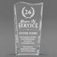 Long Service Awards - Clear Crystal Facet Wave Awards - Personalize Online – Choose From 5 Designs