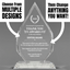 Thank You Awards - Optic Crystal Royal Diamond Awards - Personalize Online – Choose From 5 Designs