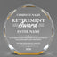 Retirement Awards - Gold Octagon Acrylic Awards - Personalize Online – Choose From 5 Designs