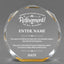 Retirement Awards - Gold Octagon Acrylic Awards - Personalize Online – Choose From 5 Designs
