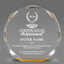 Achievement Awards - Gold Octagon Acrylic Awards - Personalize Online – Choose From 5 Designs