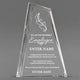 Employee Appreciation Awards - Crystal Peak Awards - Personalize Online – Choose From 5 Designs