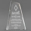 Employee Appreciation Awards - Crystal Peak Awards - Personalize Online – Choose From 5 Designs