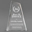 Long Service Awards - Crystal Peak Awards - Personalize Online – Choose From 5 Designs