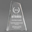 Retirement Awards - Crystal Peak Awards - Personalize Online – Choose From 5 Designs