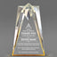 Thank You Awards - Gold Sculpted Star Acrylic Awards - Personalize Online – Choose From 5 Designs
