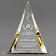 Long Service Awards - Gold Pinnacle Acrylic Awards - Personalize Online – Choose From 5 Designs