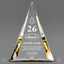 Long Service Awards - Gold Pinnacle Acrylic Awards - Personalize Online – Choose From 5 Designs