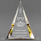 Achievement Awards - Gold Pinnacle Acrylic Awards - Personalize Online – Choose From 5 Designs