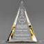 Achievement Awards - Gold Pinnacle Acrylic Awards - Personalize Online – Choose From 5 Designs