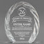 Long Service Awards - Oval Crystal with Decorative Edge Awards - Personalize Online – Choose From 5 Designs