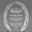 Retirement Awards - Oval Crystal with Decorative Edge Awards - Personalize Online – Choose From 5 Designs